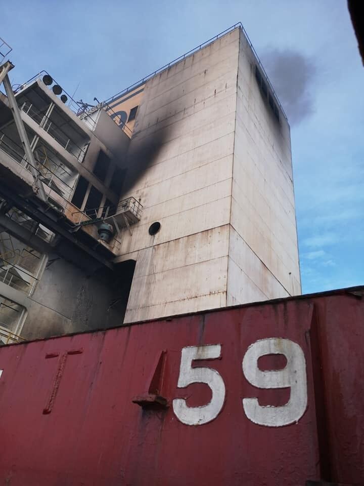 Пожежа на судні MSС Messina