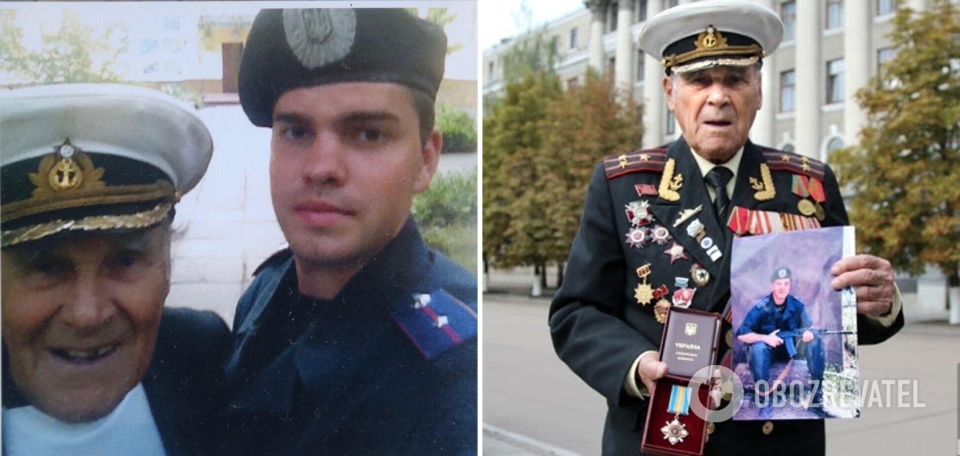 Ветеран Другої світової втратив у війні на Донбасі онука Івана Гутника-Залужного