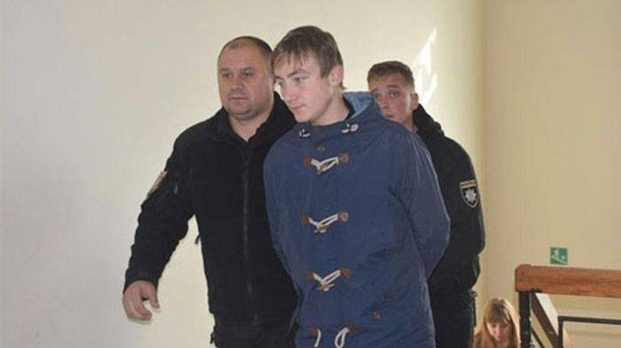 Кирило Оленич після затримання в листопаді 2019 року.